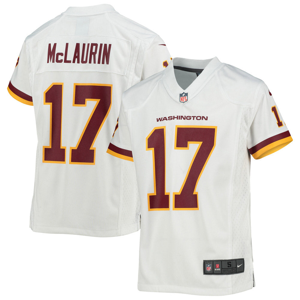 Youth Washington Football Team Terry McLaurin Game Jersey White